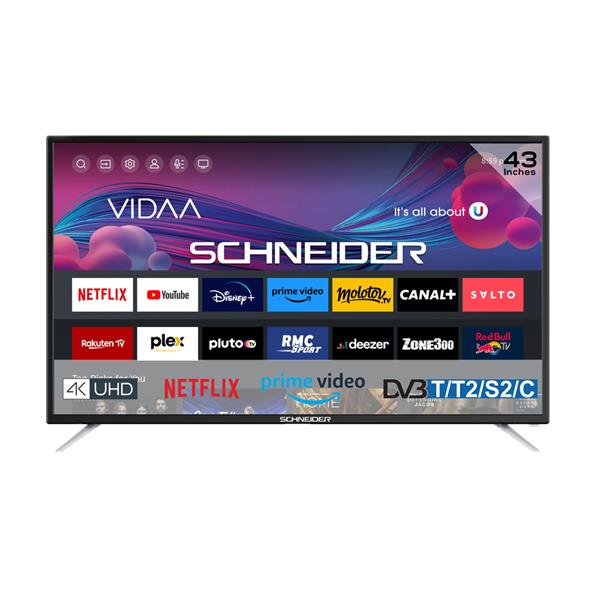 SCHNEIDER TV LED UHD 4K - GMSCLED43UV102