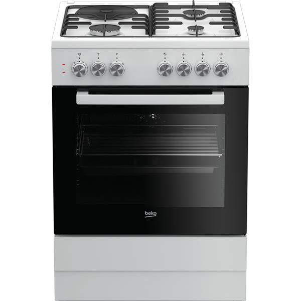 BEKO Cuisinière mixte FSE63120DWCS