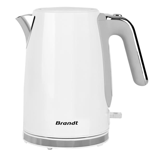 BRANDT Bouilloire 1.7 L Blanche Inox - BO1703W