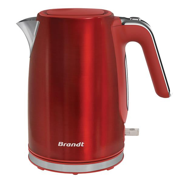 BRANDT Bouilloire 1.7 L Rouge Inox - BO1703R